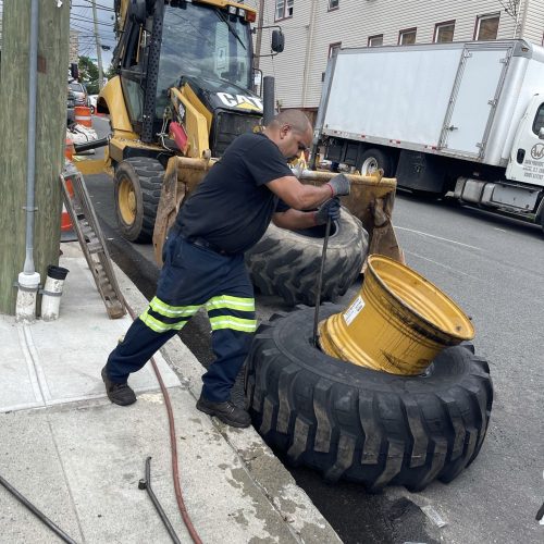 construction vehicle tire installation bronx ny